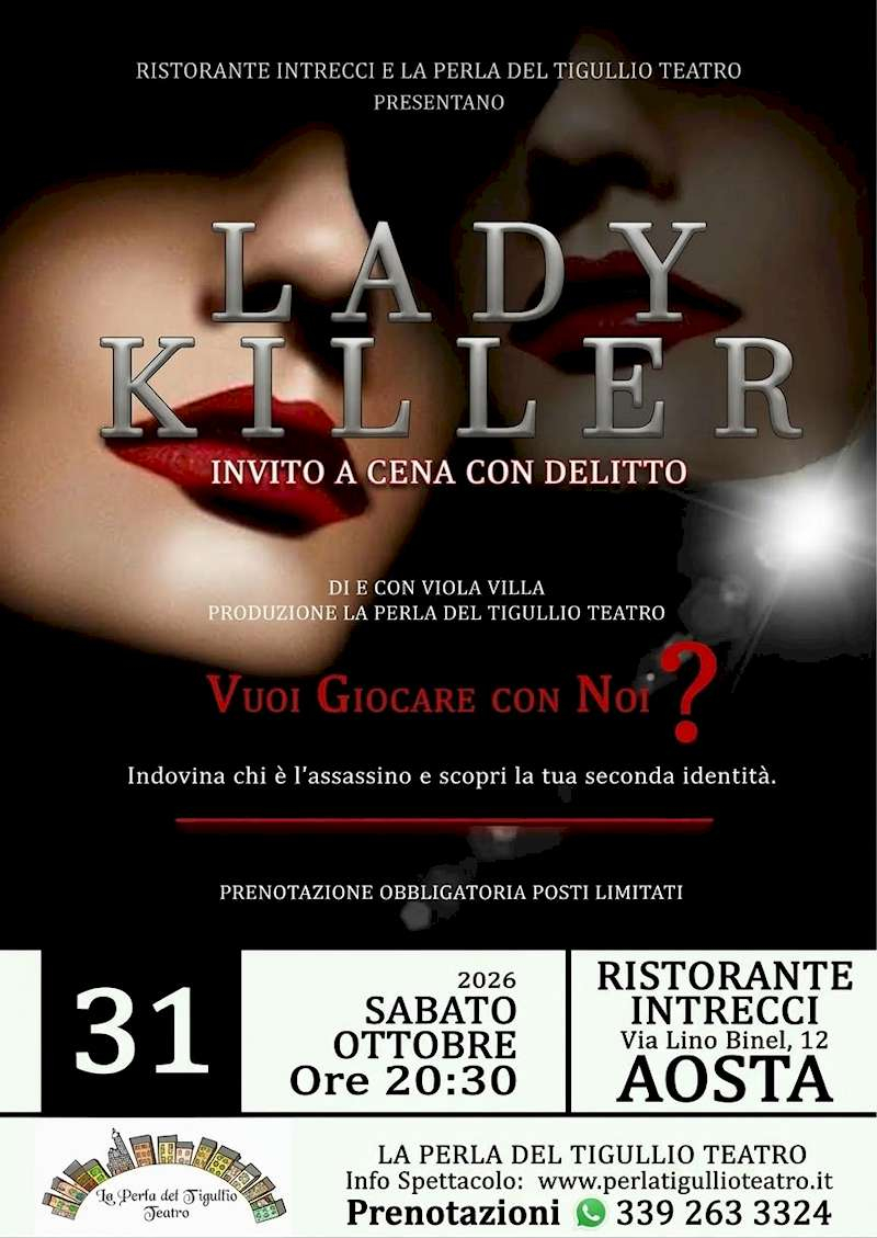 Lady Killer - Intrecci - Aosta