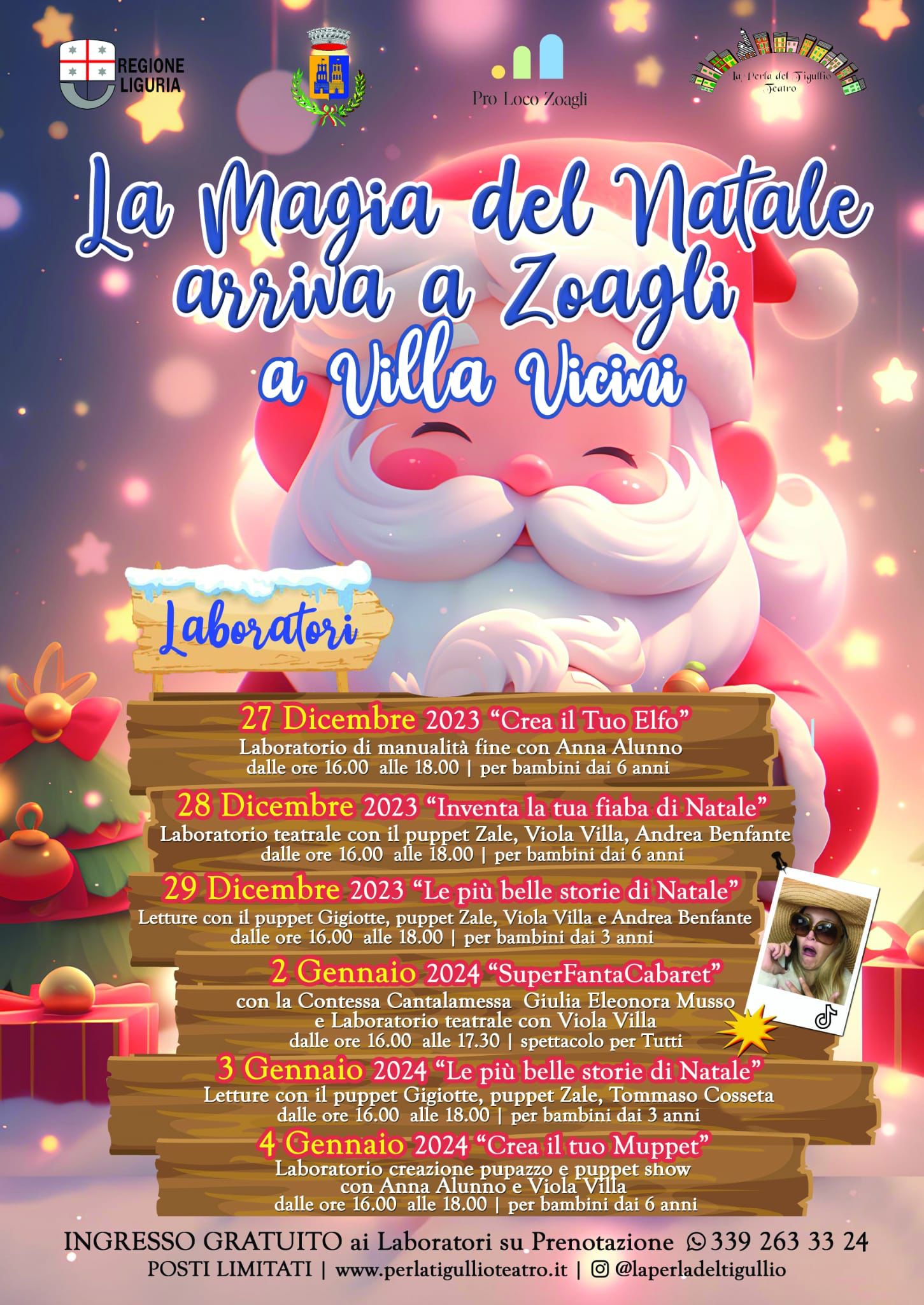 Locandina La Magia del Natale 2023