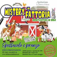 Mistery In Fattoria cerca Investigatori in Erba  